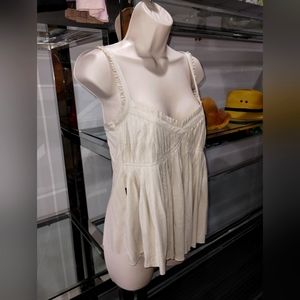 Missoni Jean  pleaded top size 40 ITA 6 US light beige